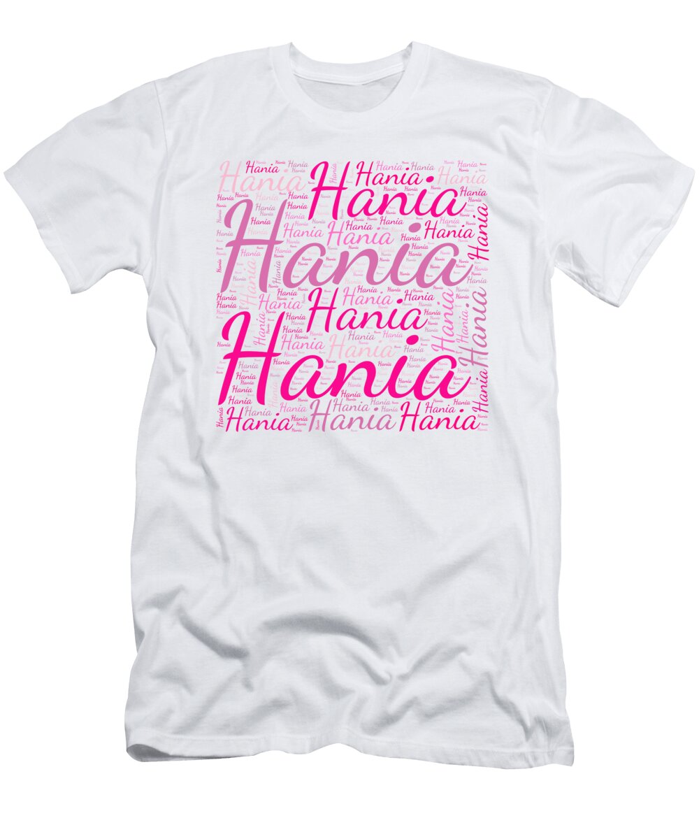 Hania Names Without Frontiers Vidddie Publyshd T-Shirt
