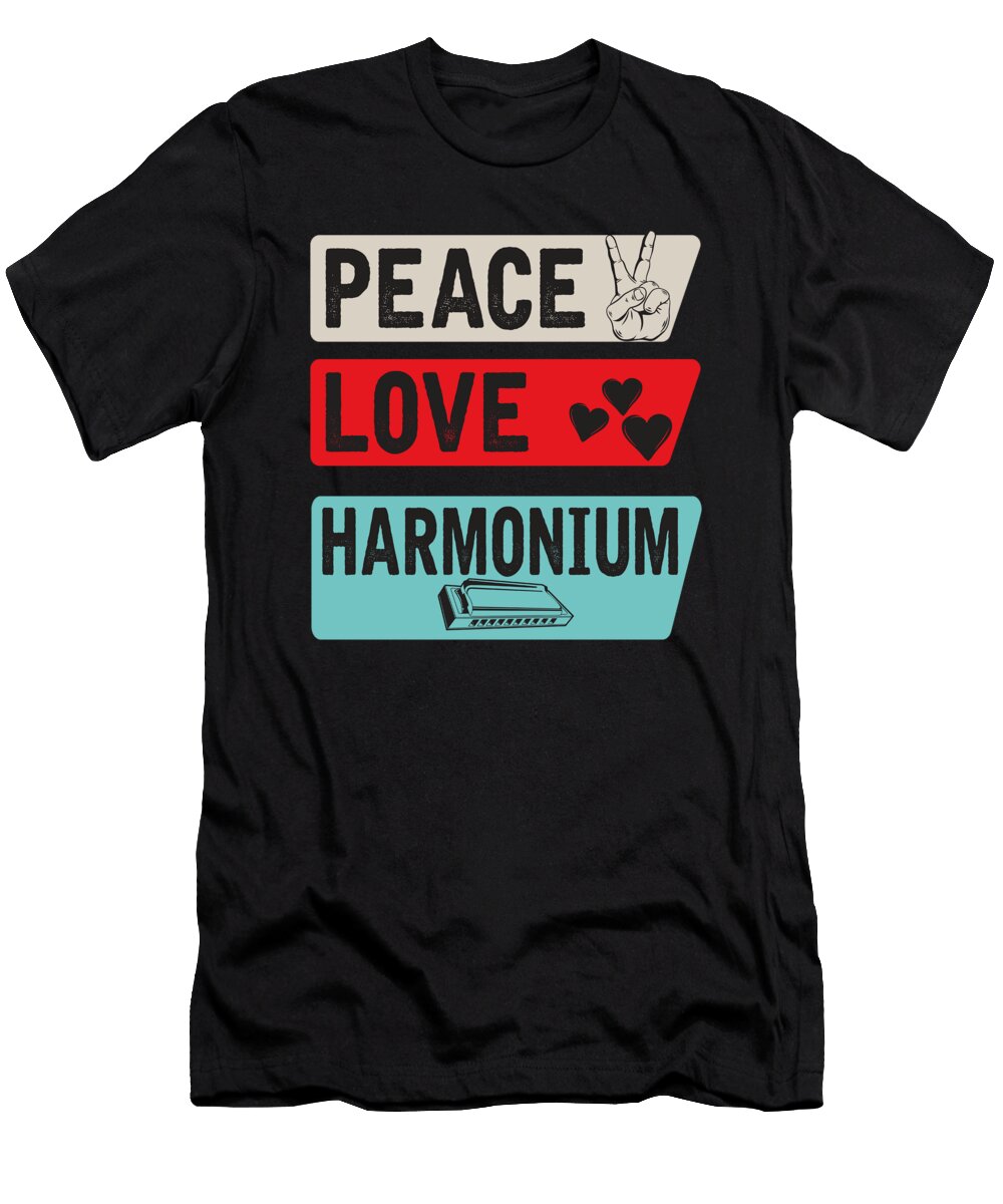 Harmonium Musical Instrument Melodeon Tenshirt T-Shirt