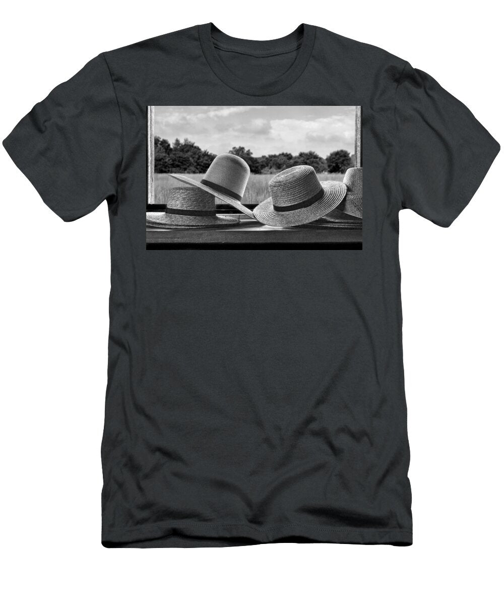 Hats Bw Nikolyn Mcdonald T-Shirt