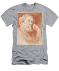Head of a Bearded Man Mid 18th Century Chalk on Paper Edm Bouchardon T-Shirt