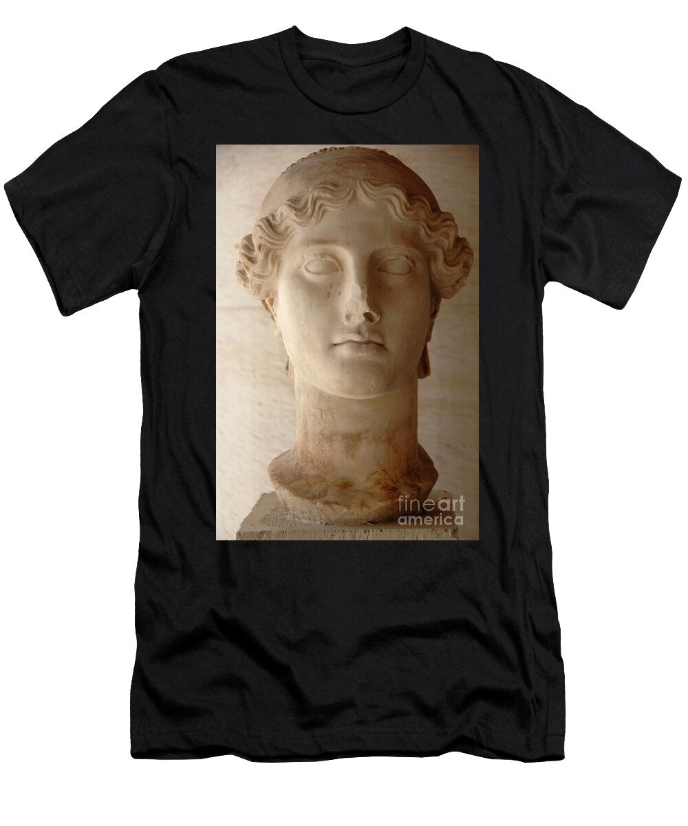 Head of Nike Ii Century Ac Copy of the Original Dated in V Century Bc Greece Unknown Artist T-Shirt