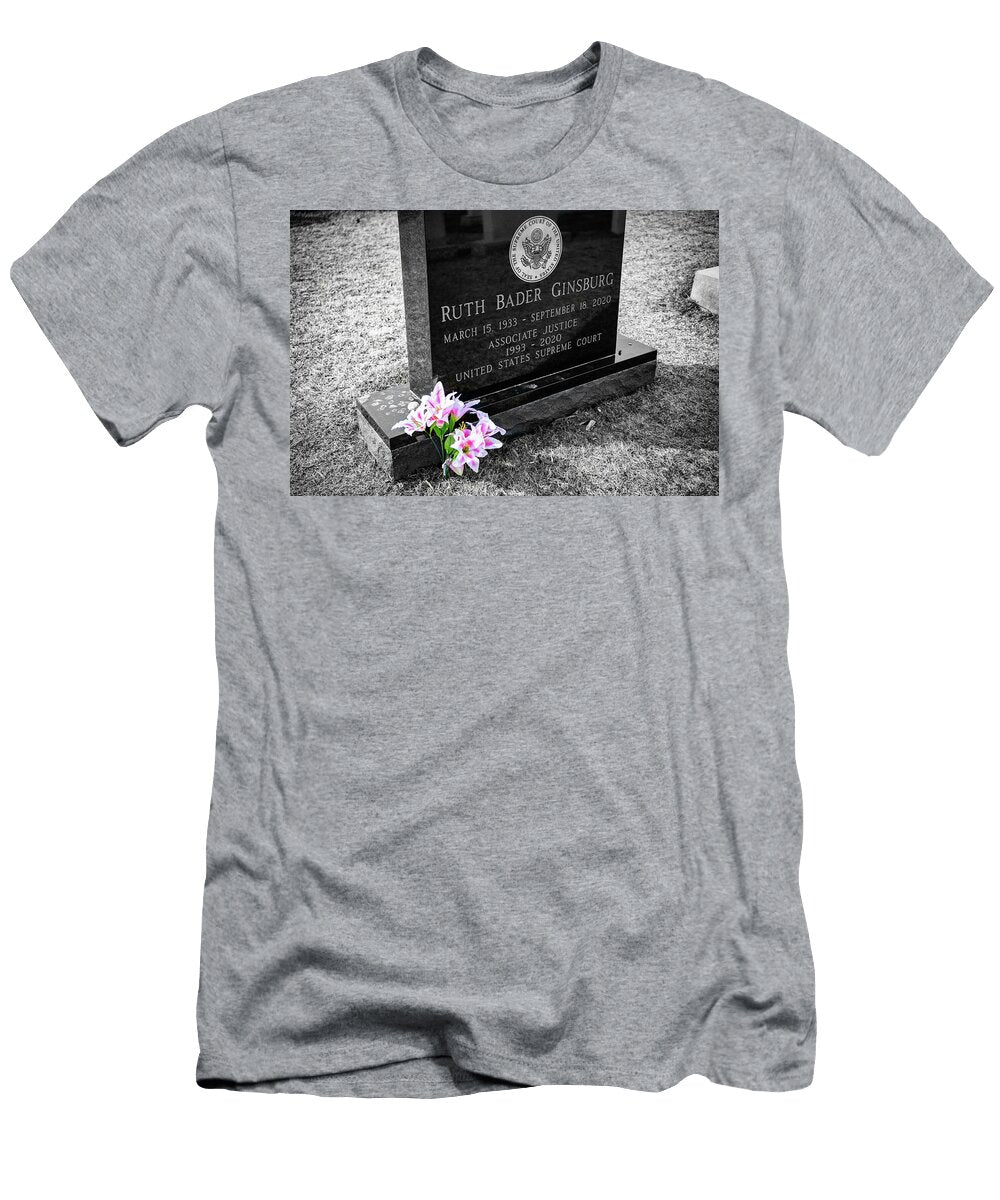 Headstone of Supreme Court Justice Ruth Bader Ginsburg US Army Elizabeth Fraser T-Shirt