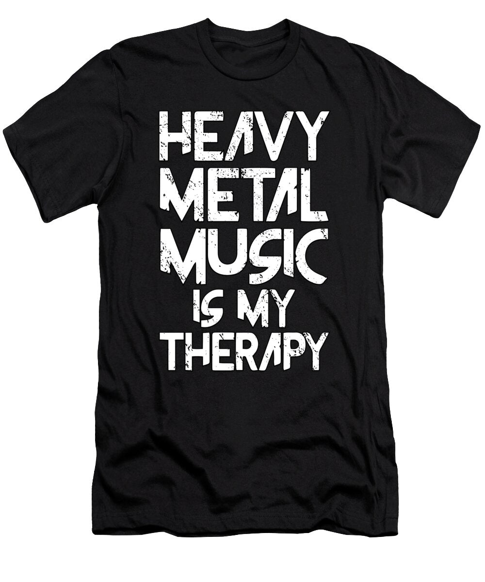 Heavy Metal Music Guitar Player Rock Gift Idea Tshirtconcepts Marvin Poppe T-Shirt