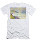 Heavy Sea At Pourville Digital Remastered Edition Claude Monet T-Shirt