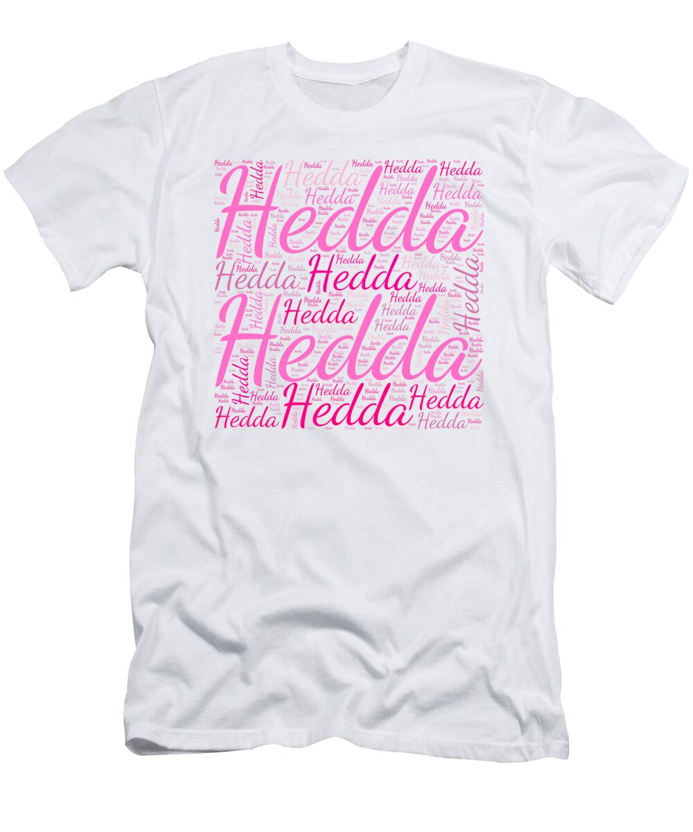 Hedda Names Without Frontiers Vidddie Publyshd T-Shirt