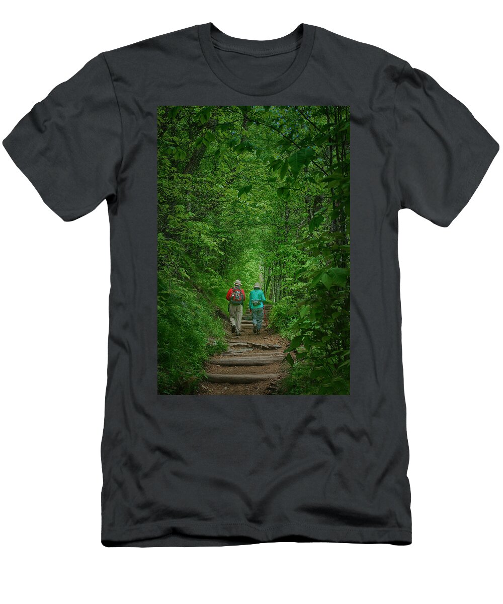 Hiking Appalachian Trail Nikolyn Mcdonald T-Shirt