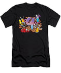 Hiphop Dancer Graffiti Artist Typography 9th Birthday Hip Hop Urban Wall Mural Street Art Thomas Larch T-Shirt