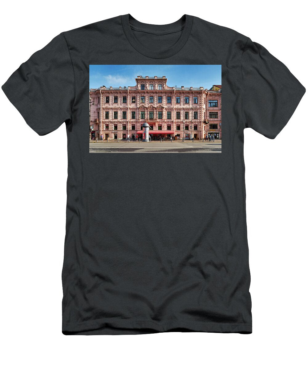 Historical Buildings on Nevsky Prospect in Saint Petersburg Marco Brivio T-Shirt