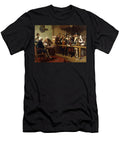 Hogarth Brought Before the Governor of Calais As a Spy 1851 William Powell Frith T-Shirt