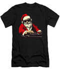 Holiday Party Starter with This Cool DJ Santa Sophie Eleanor T-Shirt