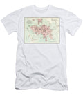 Hong Kong with British Kowloon Vintage Map 1888 Carol Japp T-Shirt