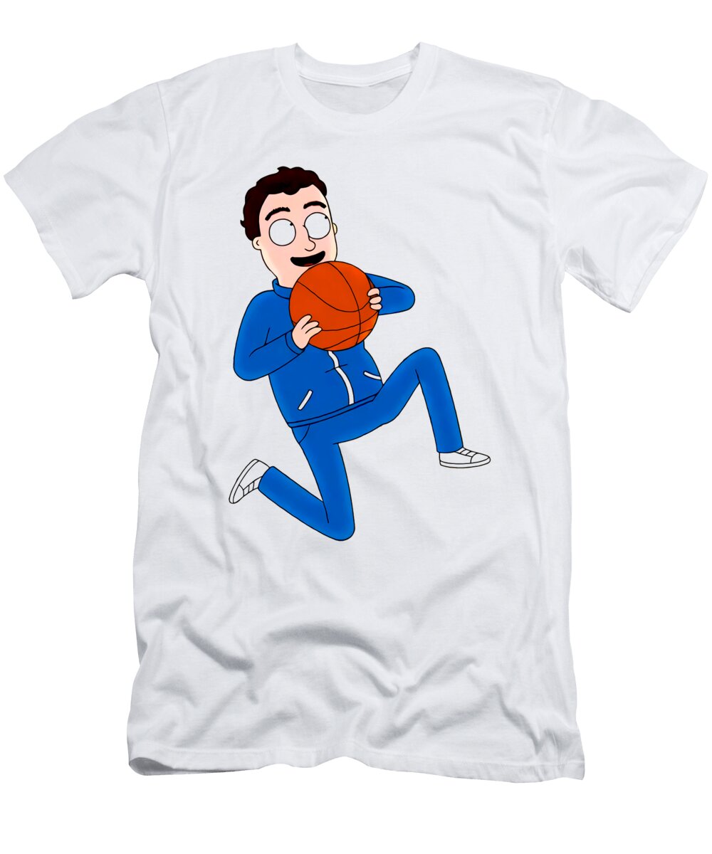 Hoops Netflix Ronald R Rodriguez T-Shirt
