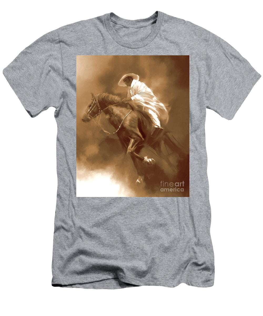 Horse Rider 34r Gull G T-Shirt