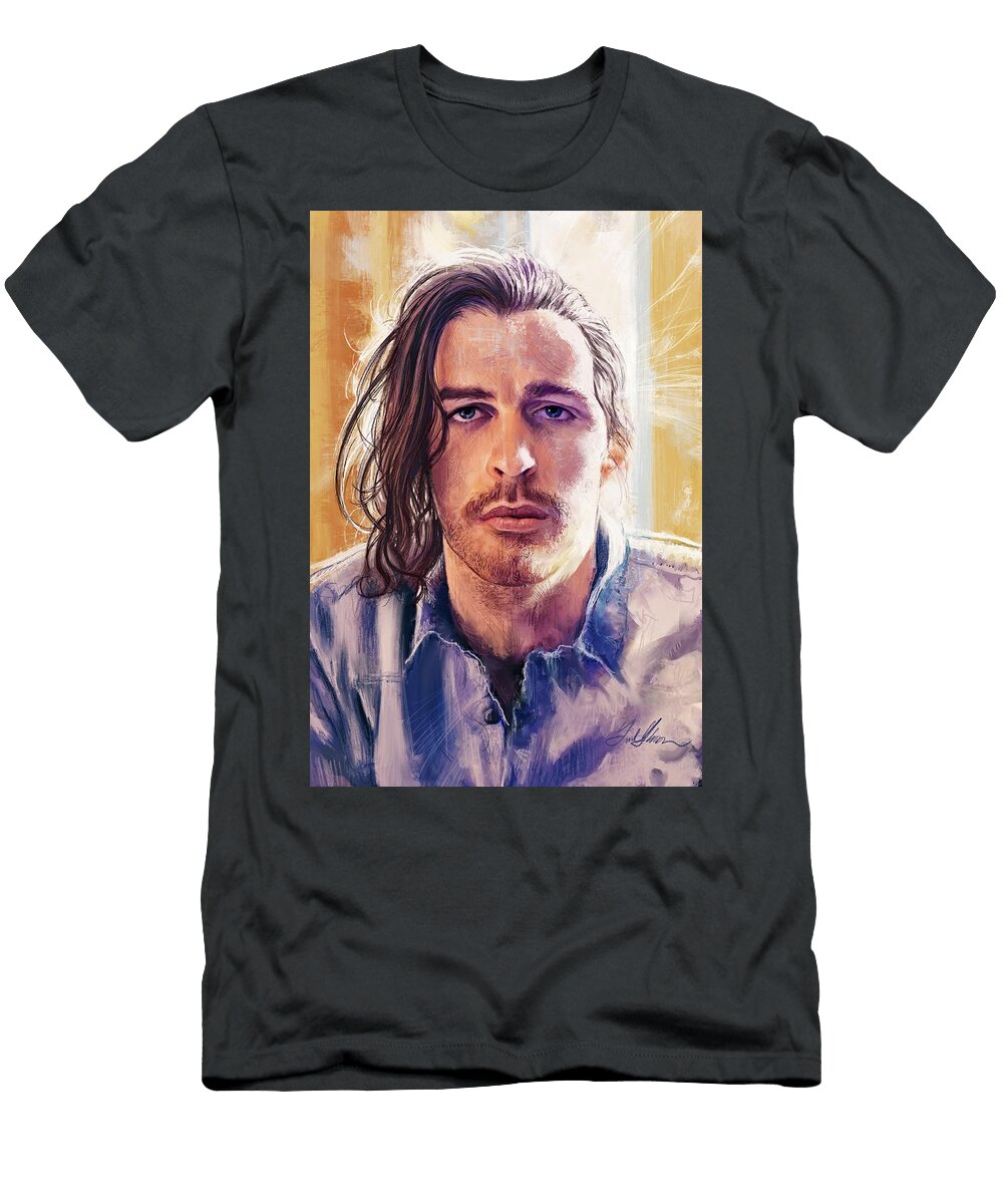Hosier Portrait Garth Glazier T-Shirt