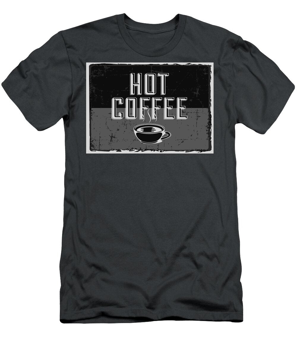 Hot Coffee Retro Riza Ldi T-Shirt