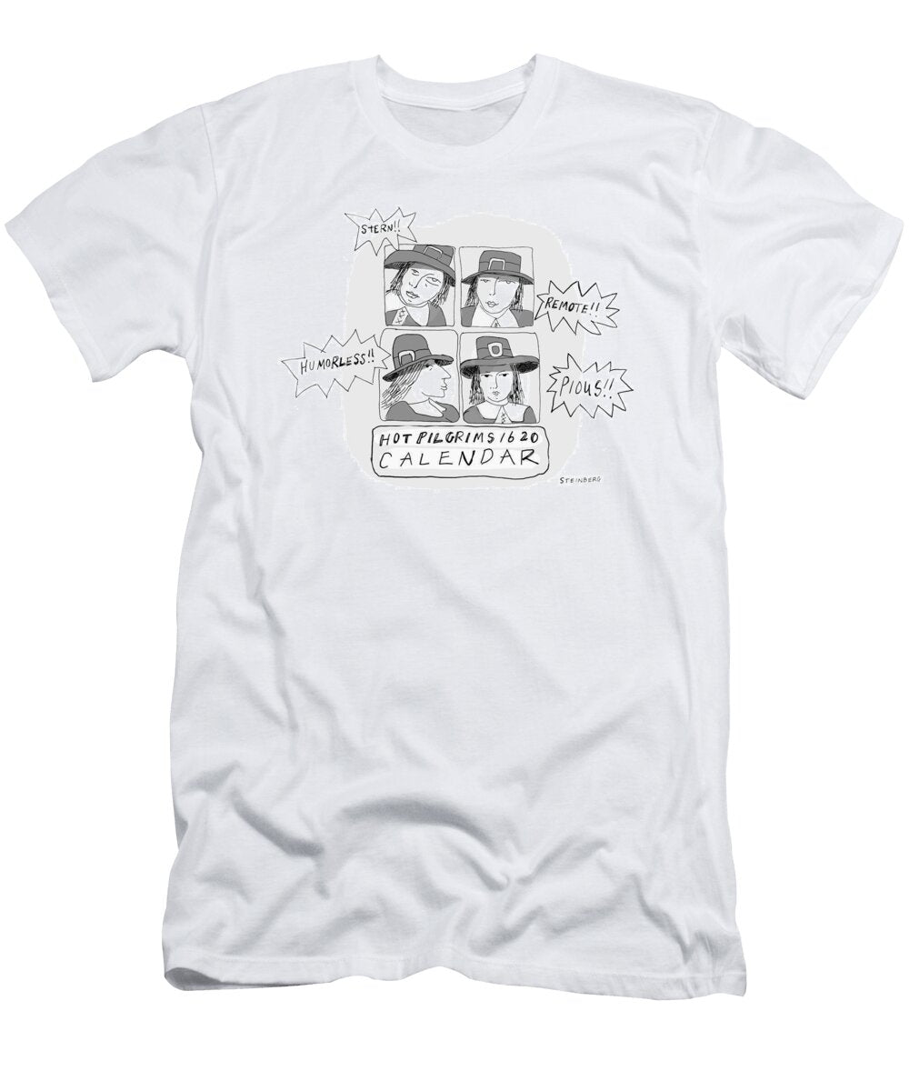 Hot Pilgrims 1620 Emily Steinberg T-Shirt