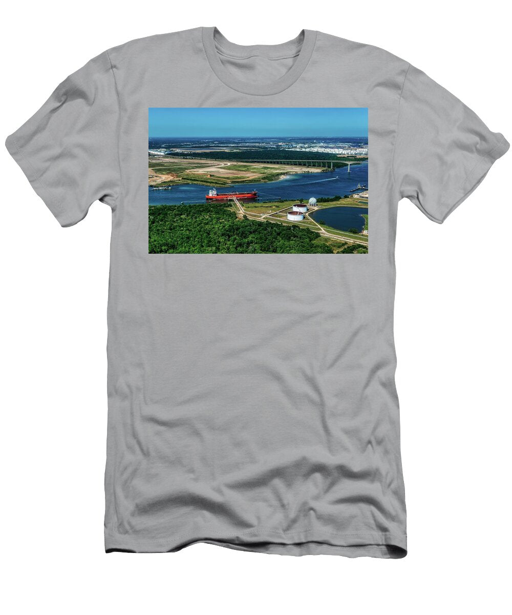 Houston Shipping Channel Mountain Dreams T-Shirt