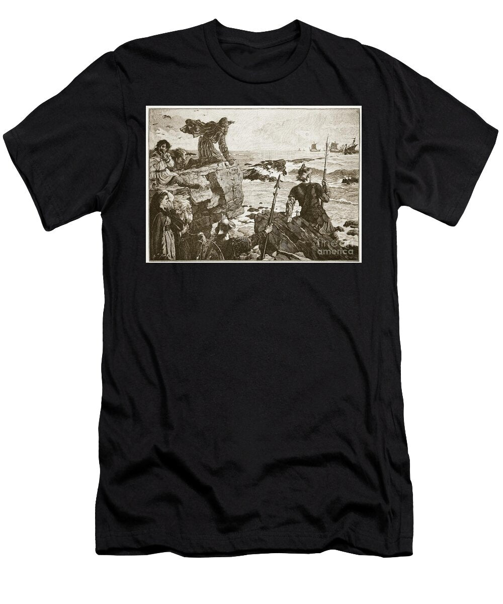 How the Danes Came Up the Channel a Thousand Years Ago Herbert Alfred Bone T-Shirt