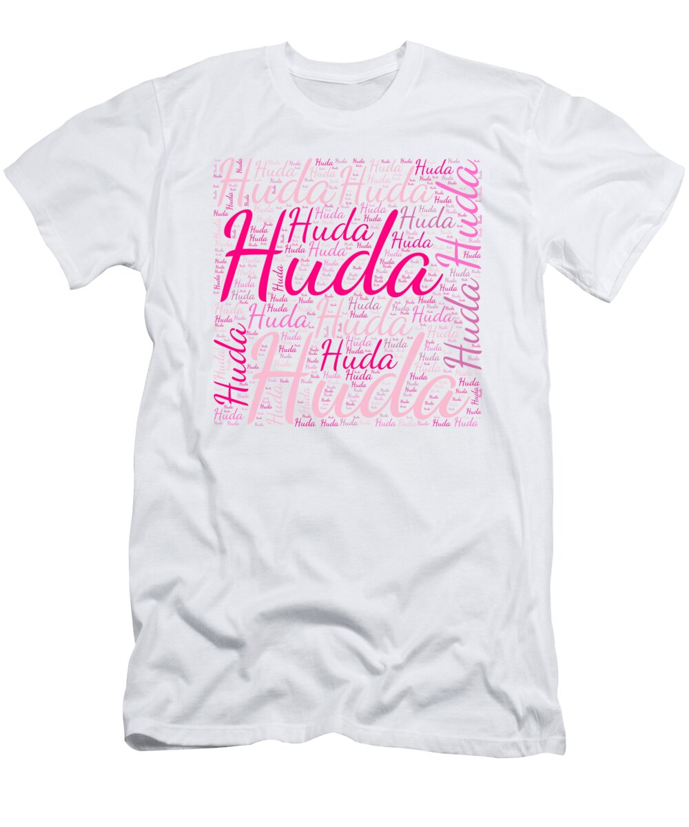 Huda Names Without Frontiers Vidddie Publyshd T-Shirt