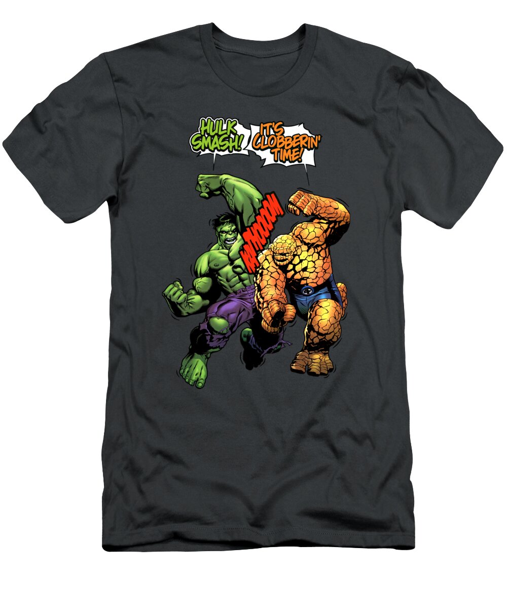 Hulk Vs Thing Marvel Comics D Gifts Unisex Hoodie Longsleeve Swea African a Valter Hagelin T-Shirt
