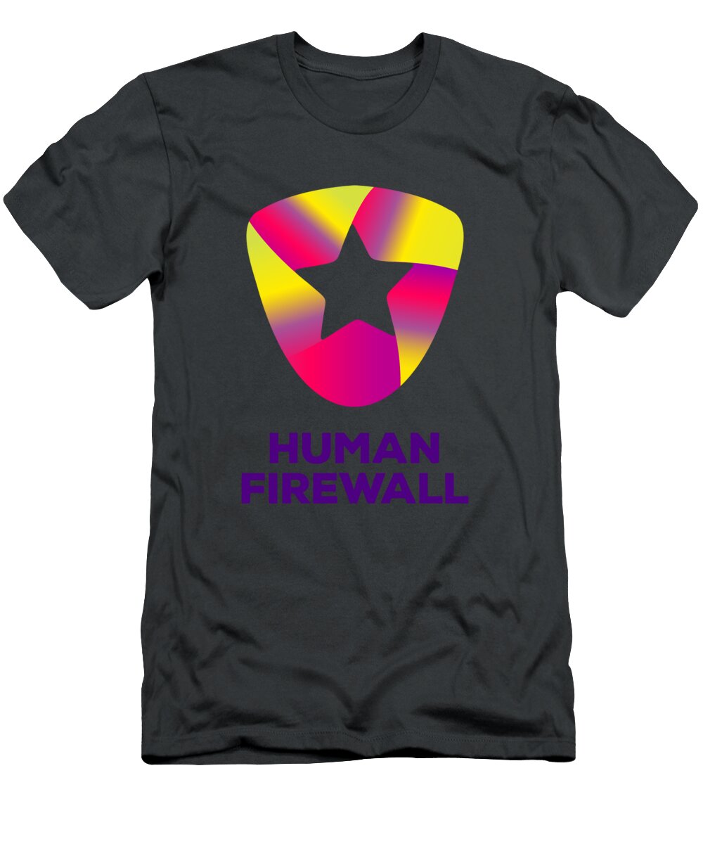 Human Firewall 3a By Asar Studios Celestial Images T-Shirt