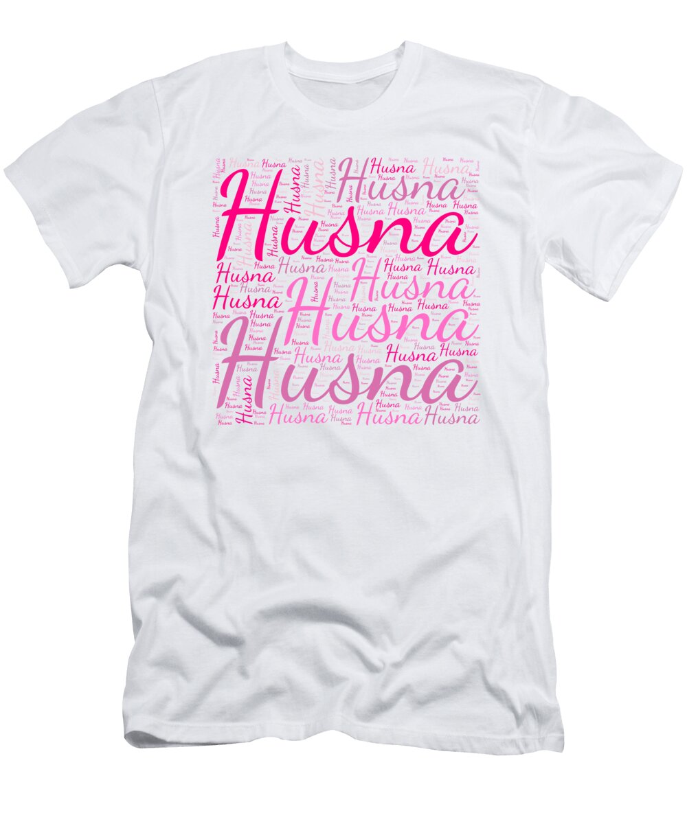 Husna Names Without Frontiers Vidddie Publyshd T-Shirt