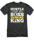 Hustle Like Boss Live Like King Entrepreneur Christmas Lexz Olive T-Shirt