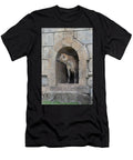 Hyena in Stone Archway Ryan Crane T-Shirt