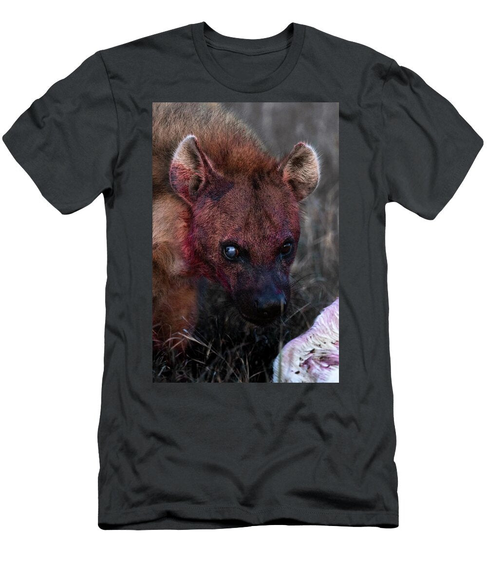 Hyena with Prey Jeramy Hinfelaar T-Shirt