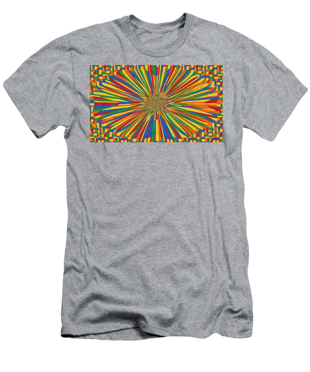 Hyper Spaced Legos Gregory Murray T-Shirt