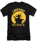 I Destroy Silence Retro Drumming Me T-Shirt