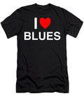 I Heart Blues in Classic in Black I Heart Everything T-Shirt