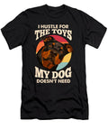 I Hustle for the Toys Rottweiler Dog Lover Puppy Studi Alex T-Shirt