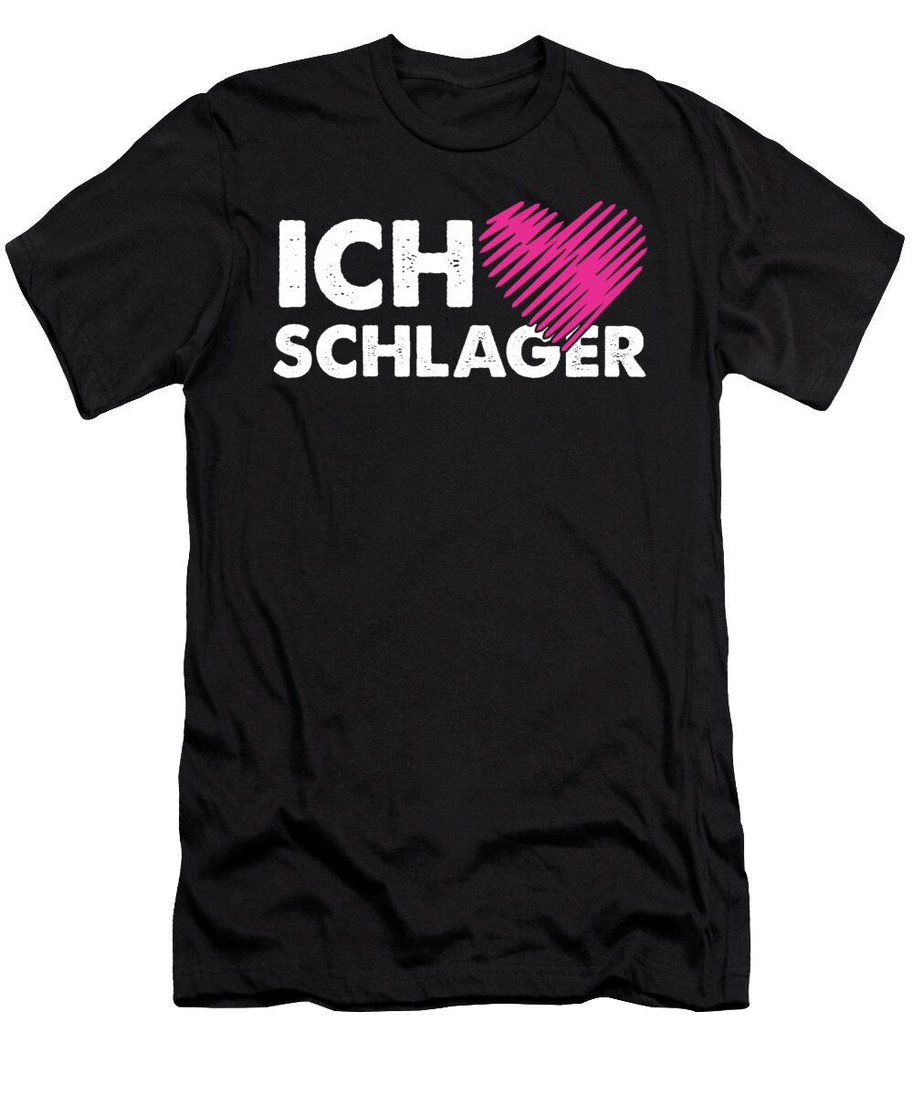 I Love Hits Hit Fan Heart for Hits Music Pop Gift Thomas Larch T-Shirt
