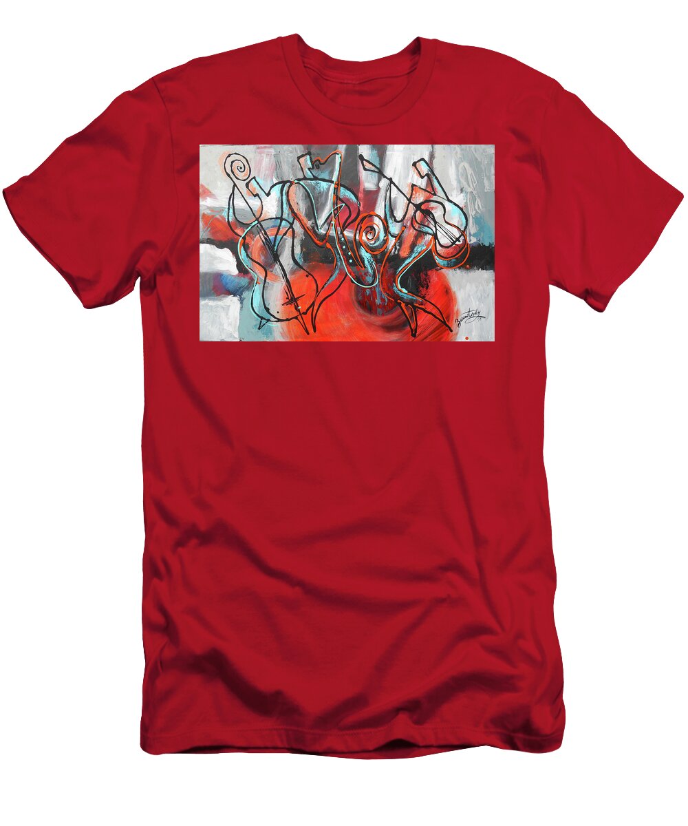 I Love Jazz Leon Zernitsky T-Shirt