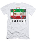 I Love Mexico Mexico Flag Suitcase Travel Design the Mesoamerican Marvel Unveiling Mexicos Dnt Prints T-Shirt