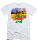 I Love Morocco and Architectural Splendor Unveiling Moroccos Cultural Marvels Dnt Prints T-Shirt