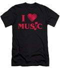 I Love Music Music Lover Musician Thomas Larch T-Shirt