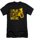 I Play Heavy Metal Saxhorn Player Wind Instruments Musician Gift Thomas Larch T-Shirt