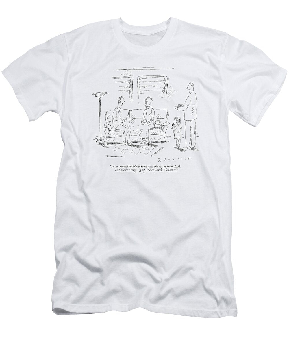 I Was Raised in New York and Nancy Is From LA Barbara Smalle T-Shirt
