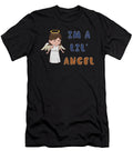 Im a Lil Angel 1970s Cute Punk Rock Ironic Heavenly Henry B T-Shirt