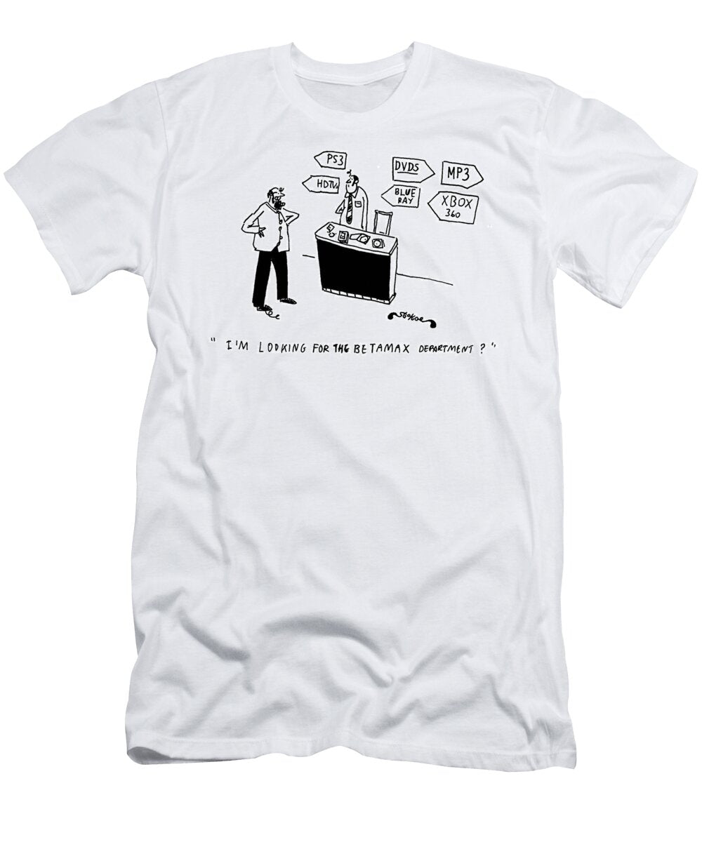 Im Looking for the Betamax Department Mike Stokoe T-Shirt