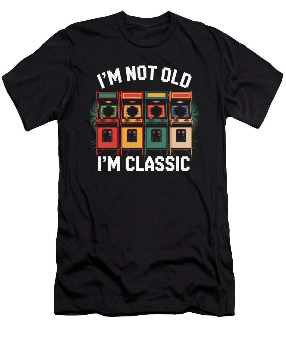 Im Not Old Im Classic Dad Funny Arcade Game Sophie Eleanor T-Shirt