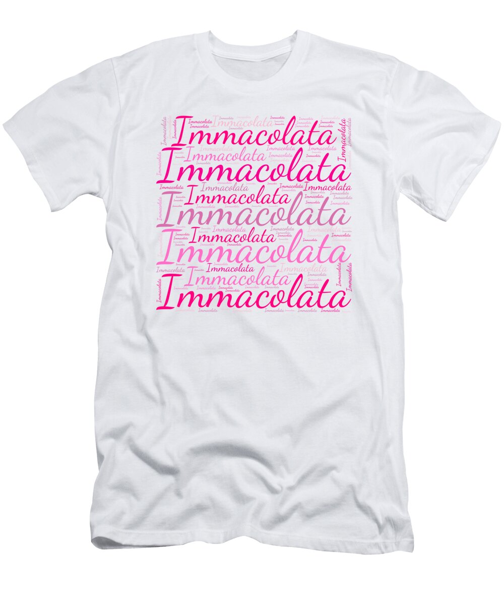 Immacolata Names Without Frontiers Vidddie Publyshd T-Shirt