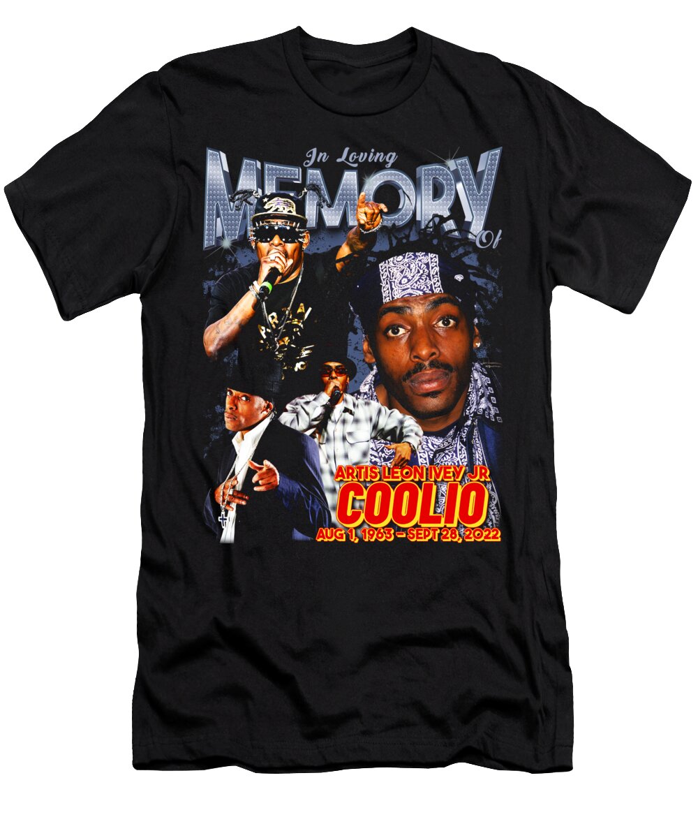In Loving Memory of Coolio Hip Hop Rapper Yuli Anggraeni T-Shirt