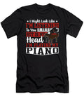 In My Head Im Playing My Piano Piano Player Pianist Alessandra Roth T-Shirt