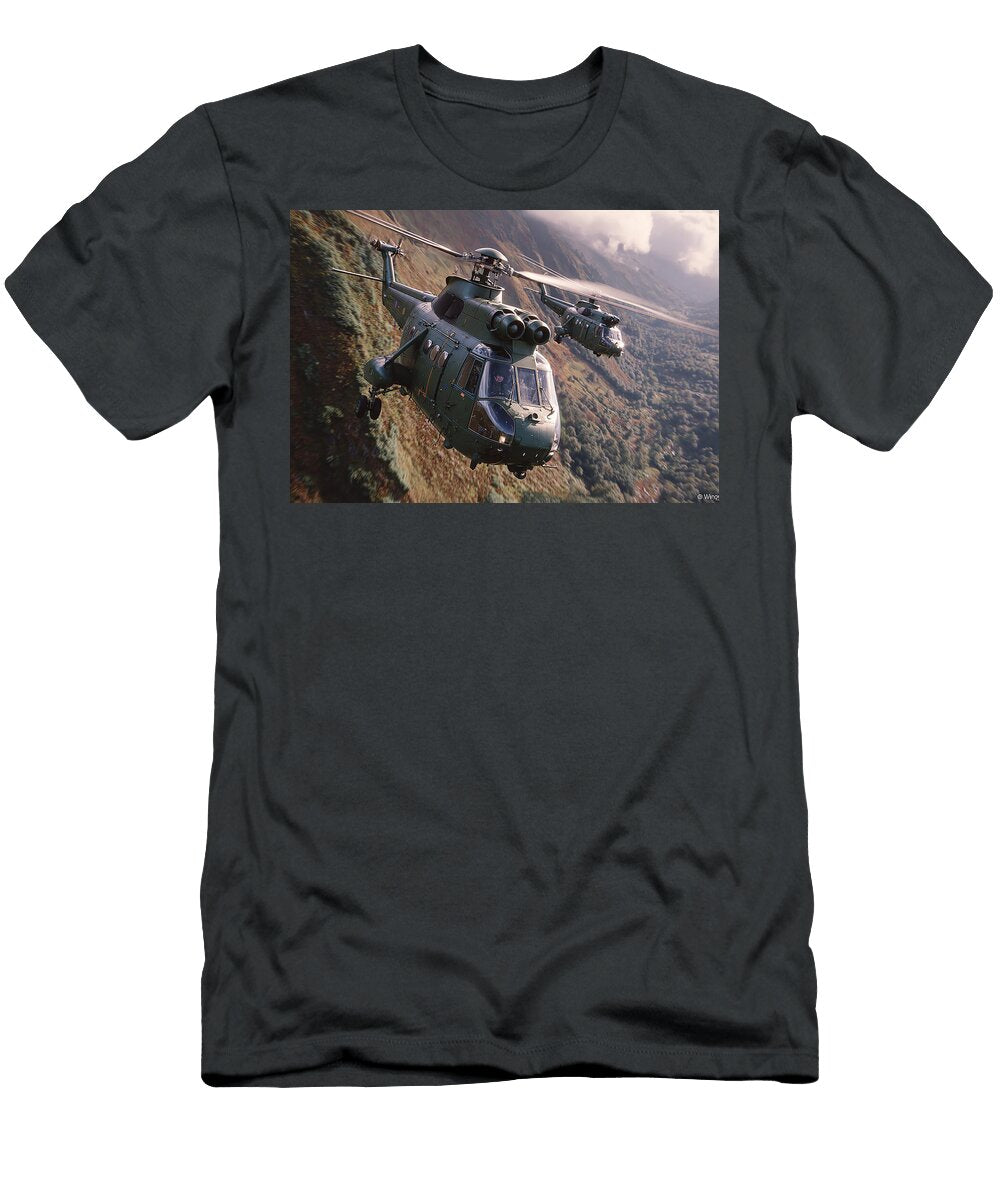 In Step Above the Earth Start Aviation T-Shirt