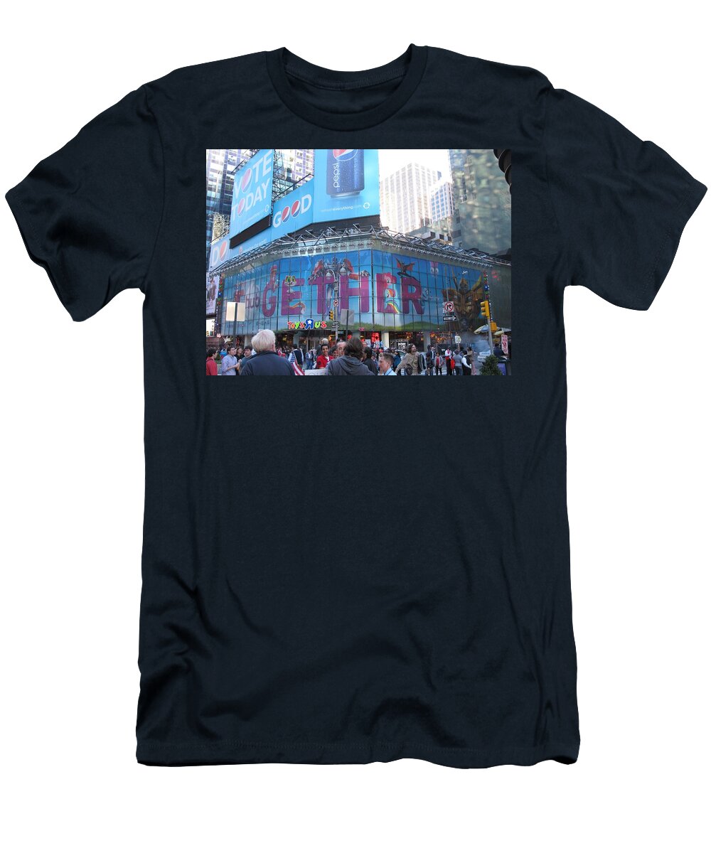 In Times Square NYC Lawrence Christopher T-Shirt
