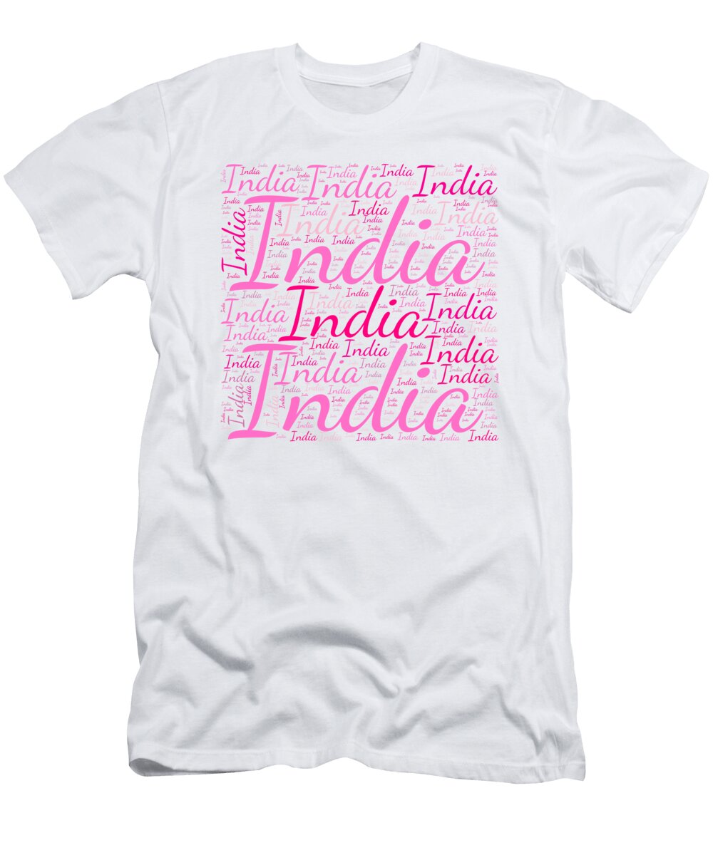 India Names Without Frontiers Vidddie Publyshd T-Shirt