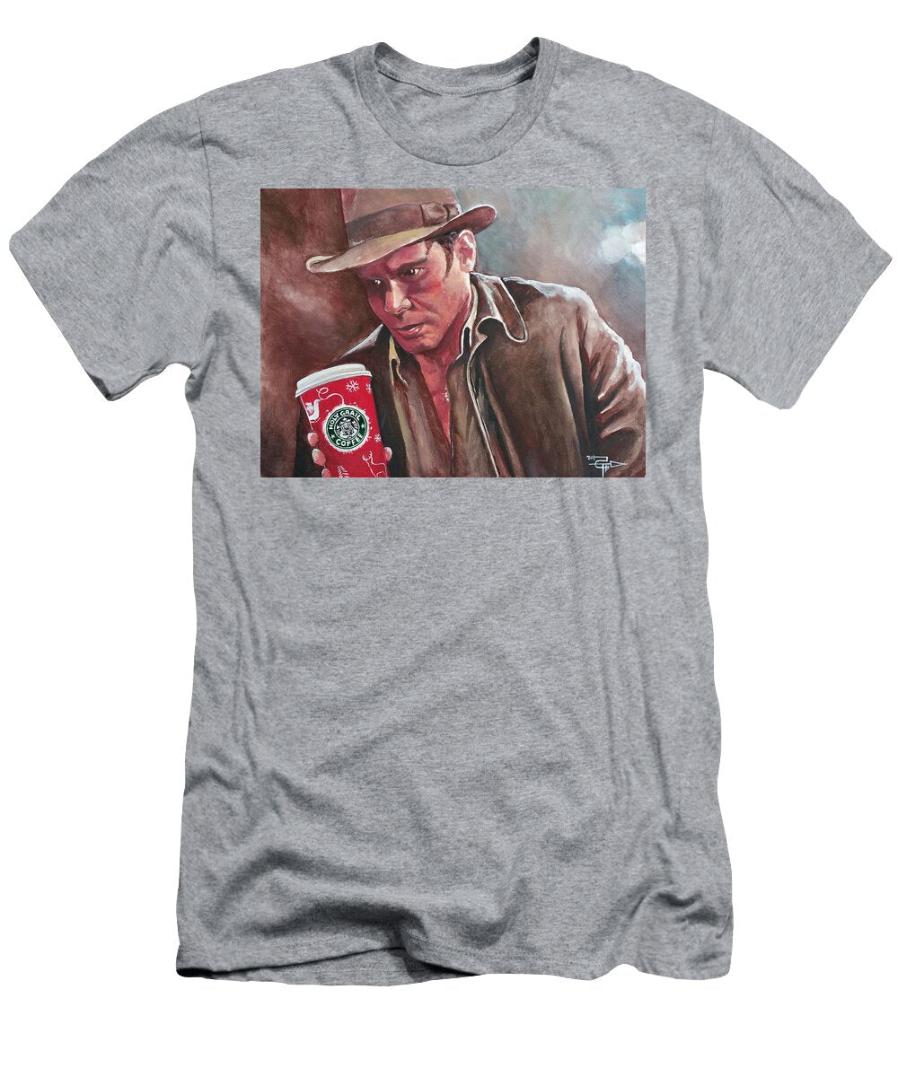 Indiana Jones and the Holy Java Tom Carlton T-Shirt